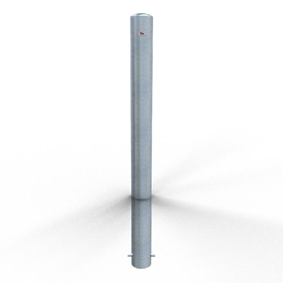 Schake Absperrpfosten ortsfest zum Einbetonieren aus Stahlrohr verzinkt Ø108x2,9mm und Stahlkappe 900mm Überflur Schake Absperrpfosten ortsfest zum Einbetonieren aus Stahlrohr verzinkt Ø108x2,9mm und Stahlkappe 900mm Überflur-Beschreibung lesen