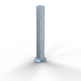 Schake Stahlrohrpoller ortsfest aus Stahlrohr verzinkt Ø193x3,6mm zum Aufdübeln 1000mm Gesamtlänge-Beschreibung lesen