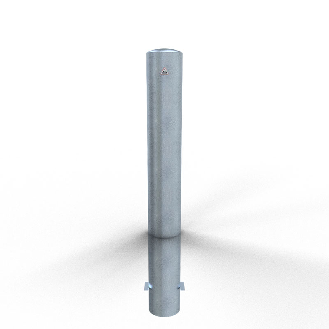 Schake Stahlrohrpoller ortsfest aus Stahlrohr verzinkt Ø152x3,2mm zum Einbetonieren 2000mm Gesamtlänge-Beschreibung lesen