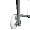 Schake Laufrolle Ø200mm für Bauzaun-Torelement Schake Laufrolle Ø200mm für Bauzaun-Torelement