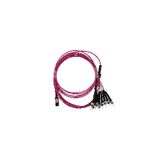 BlueOptics Fibre MTP/4xST Breakout câble OM4 3 mètre-Lire la description