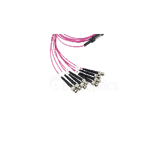 BlueOptics Fibre MTP/4xST Breakout câble OM4 3 mètre-Lire la description