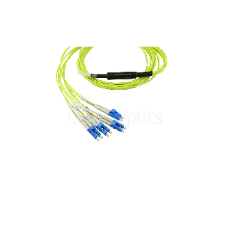 BlueOptics Fibre MPO/4xLC Breakout câble G.657.A1 Singlemode 10 mètre