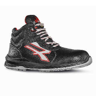 U-Power - Chaussure de sécurité haute anti perforation BOSTON - Usage général - RS S3 SRC ESD CI-Lire la description