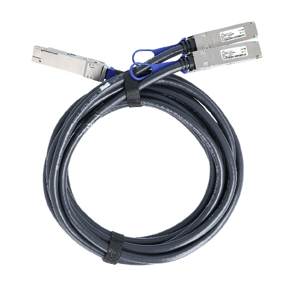 Arista Networks CAB-D-2Q-400G-2M compatibles BlueLAN Breakout DAC QSFP-DD/2xQSFP56 BL290701X2M26-Lire la description