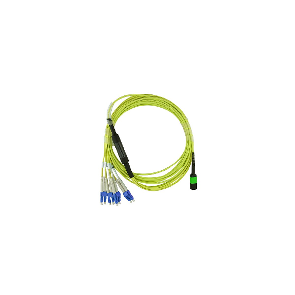 BlueOptics Fibre MTP/4xLC Breakout câble G.657.A1 Singlemode 1 mètre-Lire la description