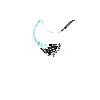 BlueOptics Fibre MTP/4xST Breakout câble OM3 1 mètre