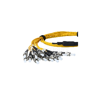 BlueOptics Fibre MPO/8xST Duplex Breakout câble G.657.A1 Singlemode 3 mètre-Lire la description