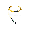 BlueOptics Fibre MPO/8xST Duplex Breakout câble G.657.A1 Singlemode 3 mètre