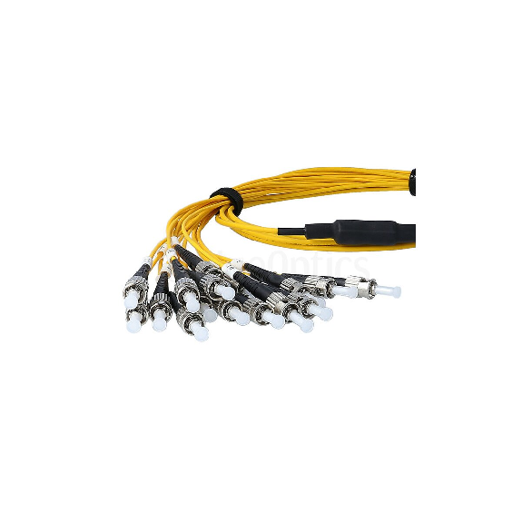 BlueOptics Fibre MPO/8xST Duplex Breakout câble G.657.A1 Singlemode 3 mètre BlueOptics Fibre MPO/8xST Duplex Breakout câble G.657.A1 Singlemode 3 mètre-Lire la description