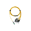 BlueOptics Fibre MPO/8xST Duplex Breakout câble G.657.A1 Singlemode 3 mètre