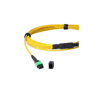 BlueOptics Fibre MPO/8xLC Duplex Breakout câble G.657.A1 Singlemode 3 mètre-Lire la description