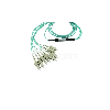 BlueOptics Fibre MPO/4xSC Breakout câble OM3 3 mètre