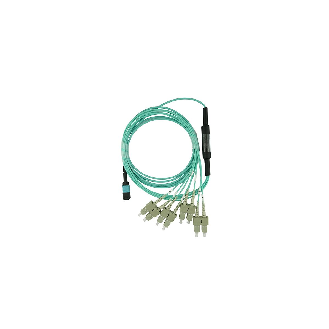BlueOptics Fibre MPO/4xSC Breakout câble OM3 3 mètre-Lire la description
