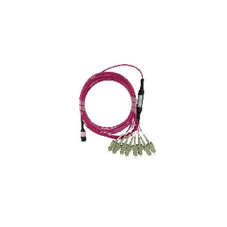 BlueOptics Fibre MTP/4xSC Breakout câble OM4 1 mètre-Lire la description