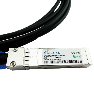 Avago SFP28-DAC-3M compatibles BlueLAN DAC SFP28 SC272701Q3M26-Lire la description