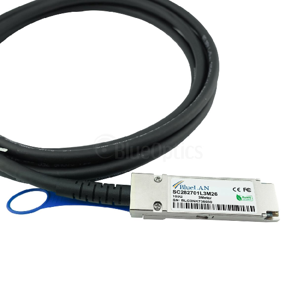 Câble breakout direct attach QSFP28-4SFP28-DAC-1M 1m-Lire la description