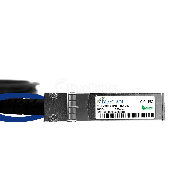 Câble breakout direct attach QSFP28-4SFP28-DAC-1M 1m-Lire la description