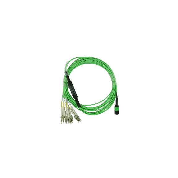 BlueOptics Fibre MTP/4xLC Breakout câble OM5 5 mètre-Lire la description