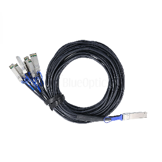 Arista Networks CAB-D-8S-400G-2M compatibles BlueLAN Breakout DAC QSFP-DD/8xSFP56 BL290601X2M26-Lire la description