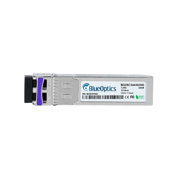 BlueOptics BO28C4334620D cSFP Bidi Transceiver 1000BASE-2BX-D 20KM-Leggi tutto
