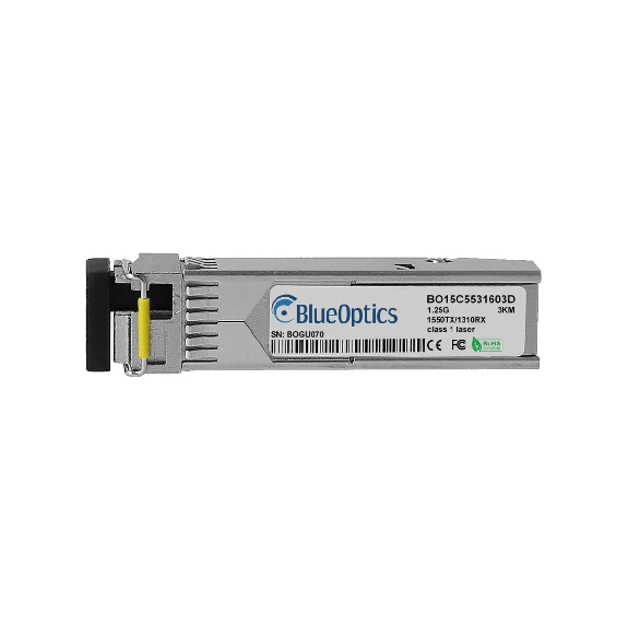 Brocade SFP-1G-BX-D-3KM compatibles BlueOptics Bidi SFP BO15C5531603D-Lire la description