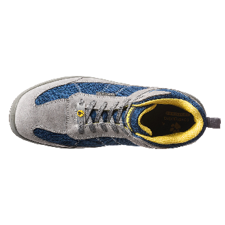 Coverguard - Chaussure de sécurité montante bleu gris composite LEAD S1P SRC-Lire la description