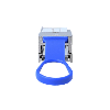 Lenovo 4G17A10853 kompatibler 100 Gigabit QSFP28 zu SFP28 Konverter
