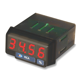 Indicador digital de bucle  4-20mA, autoalimentado - formato 24×48 mm-Leer más