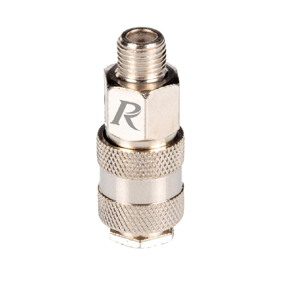 Raccord rapide air 1/4 male automatique universel, PRACR101-B Raccord rapide air 1/4 male automatique universel, PRACR101-B-Lire la description