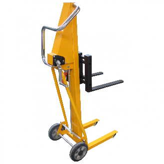 qteck Manuelle Minilifter Single 415mm Gabellänge 50-1070mm Hubhöhe mit 120kg Hubkraft-Beschreibung lesen