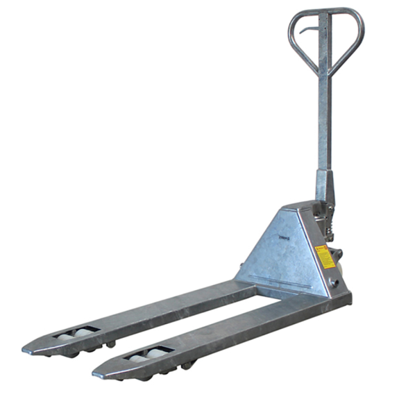 Gabelhubwagen OSE-Serie Nylon/Tandem 1150mm Gabellänge 2500kg Hubkraft verzinkt-Beschreibung lesen