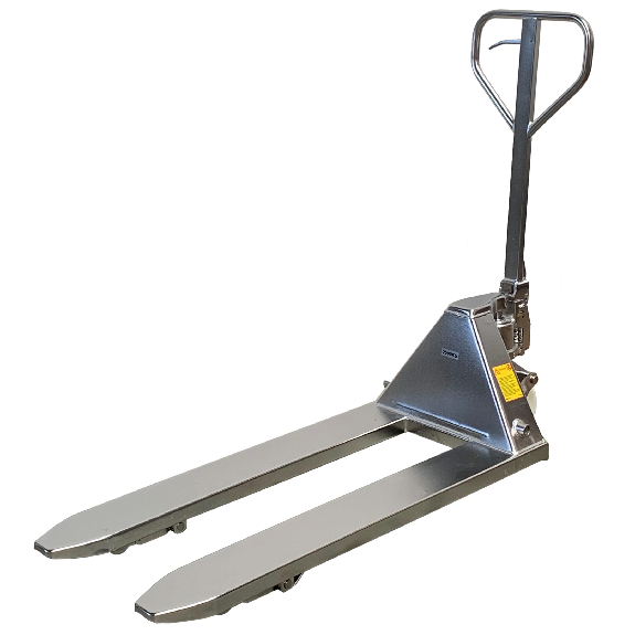 qteck Gabelhubwagen OSE-Serie 1150mm aus Edelstahl NY/NY Tandem Gabellänge 2000kg Hubkraft-Beschreibung lesen