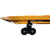 qteck Gabelhubwagen OSE-Serie PU/PU Tandem 2500mm Gabellänge 2000kg Hubkraft