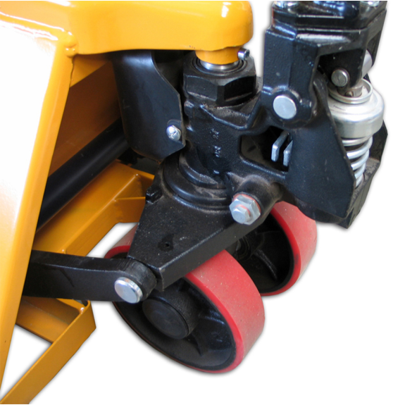 qteck Gabelhubwagen mit Waage WHW-Serie 4x1,5V(AAA) Wiegbereich bis 2000kg Gabellänge 1150mm-Beschreibung lesen