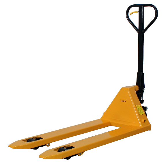 Chariot de fourche de fourche ose 1150 mm Longueur de fourche PU / tandem 685 mm Largeur totale 2500kg Force de levage-Leggi tutto