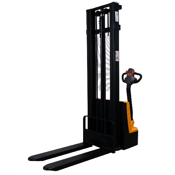 Série HME vers le rembourrage électrique 24V PU / tandem 1150 mm Longueur Gabel 90-3500 mm Hauteur de levage avec une force de levage de 1000 kg-Leer más