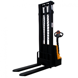qteck Elektrischer Hochhubwagen HME-Serie 24V PU/Tandem 1150mm Gabellänge 90-3500mm Hubhöhe mit 1000kg Hubkraft-Beschreibung lesen