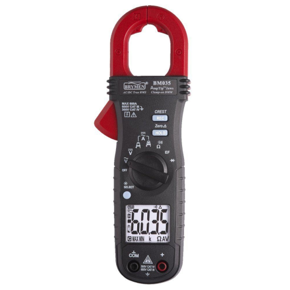 Pinza BM035 TRMS (600A AC/DC) Pinza BM035 TRMS (600A AC/DC)-Leer más