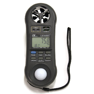 Medidor ambiental multifunción LM8000A-Leer más