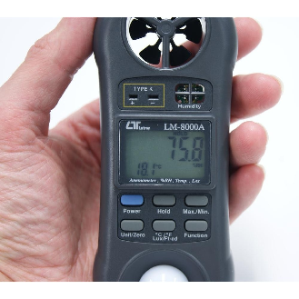 Medidor ambiental multifunción LM8000A-Leer más