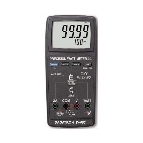 Vatímetro  W603-Leer más
