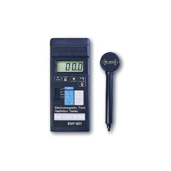 Medidor de campo electromagnético EMF827-Leer más