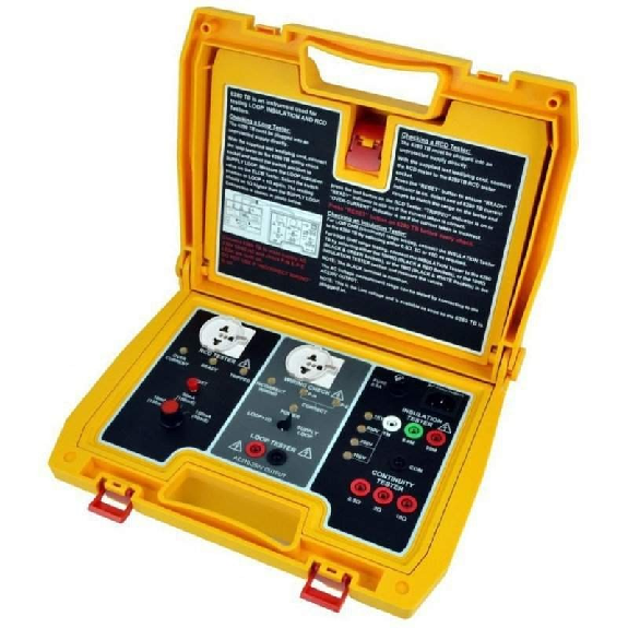 Malette de vérification d'instruments de mesures  HIBOK 6280TB - Isolation - continuité - impédance de boucle-Leggi tutto