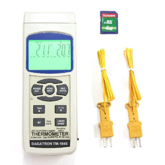 TM184S (Tipo K + PT100) TM184S (Tipo K + PT100)-Leer más