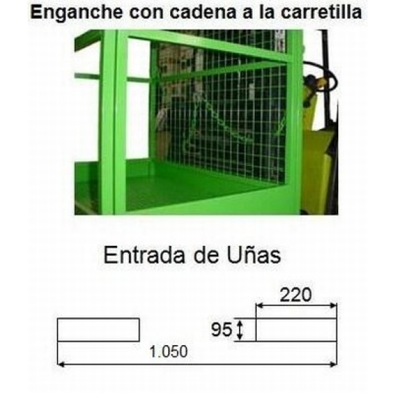 Jaula sube personas lateral con ruedas Jaula sube personas lateral con ruedas-Leer más
