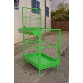 Jaula de seguridad para entrada lateral 350 kg-Leer más