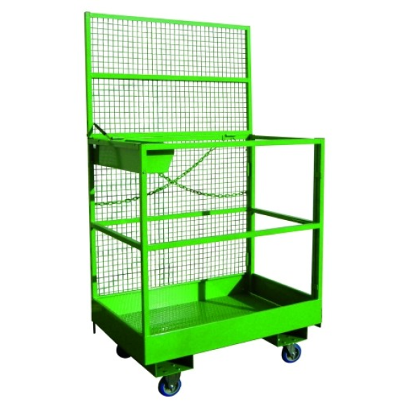 Jaula sube personas con ruedas (350 kg) Jaula sube personas con ruedas (350 kg)-Leer más