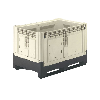 Caja palet plegable 3 patines - full 515 L