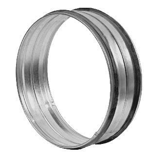 Mamelon galva à joint Ø 630mm pour gaine spiralée-Lire la description